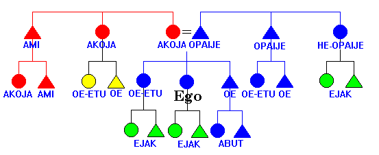 Dani Kin Terms - Female Ego